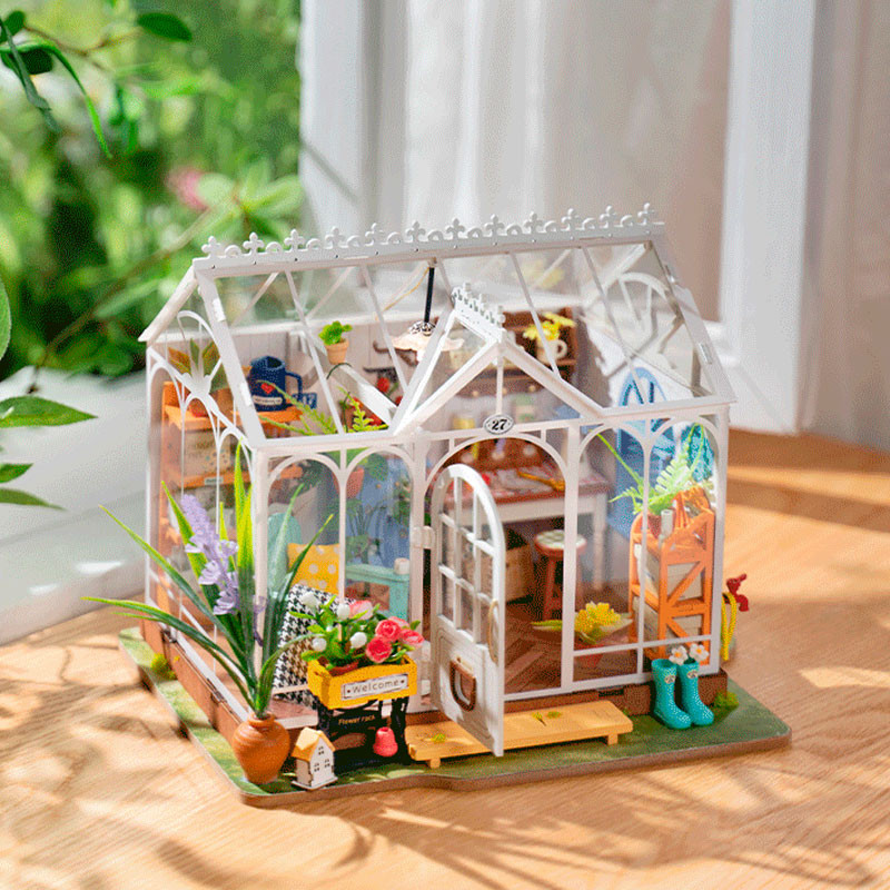 Maqueta Invernadero Dreamy Garden House - DIY Miniature House