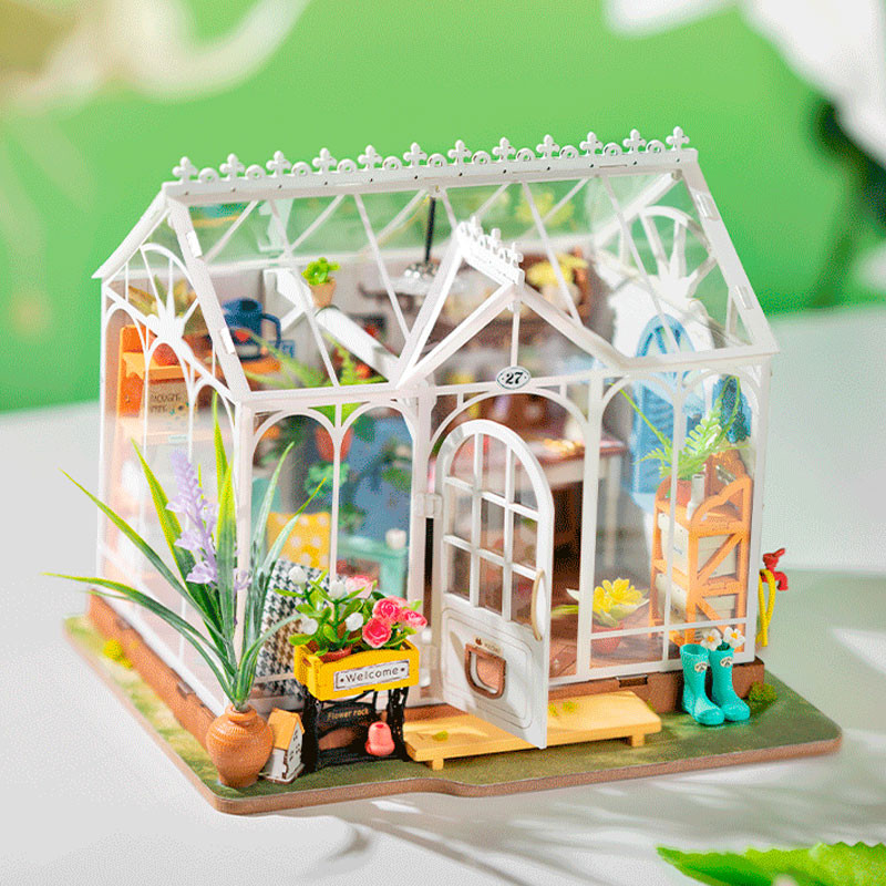 Maqueta Invernadero Dreamy Garden House - DIY Miniature House