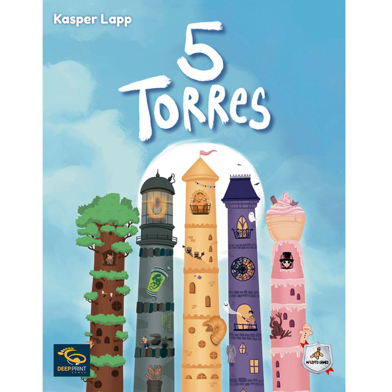 5 Torres - Juego de cartas de recolección para 2-5 jugadores