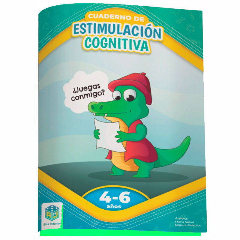 Cuaderno de Estimulación Cognitiva ¿ Juegas conmigo? - 4 a 6 años