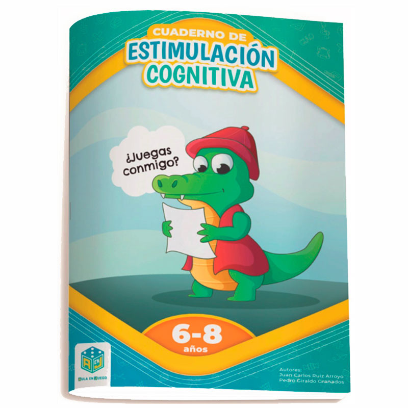 Quadern d'Estimulació Cognitiva Jugues amb mi? - 6 a 8 anys (castellà)