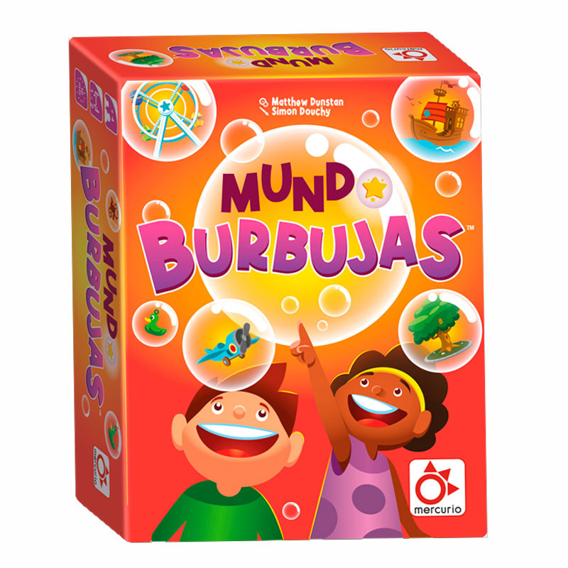 Mundo Burbujas - juego de mesa infantil para 1-2 jugadores