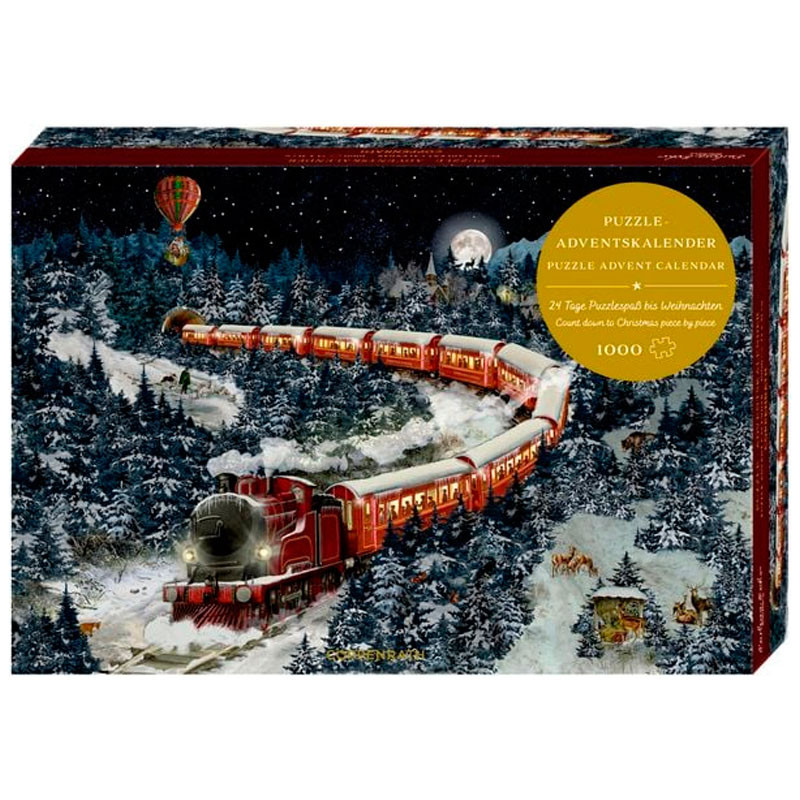 Calendari d'Advent The Christmas Express - Puzle 1000 peces