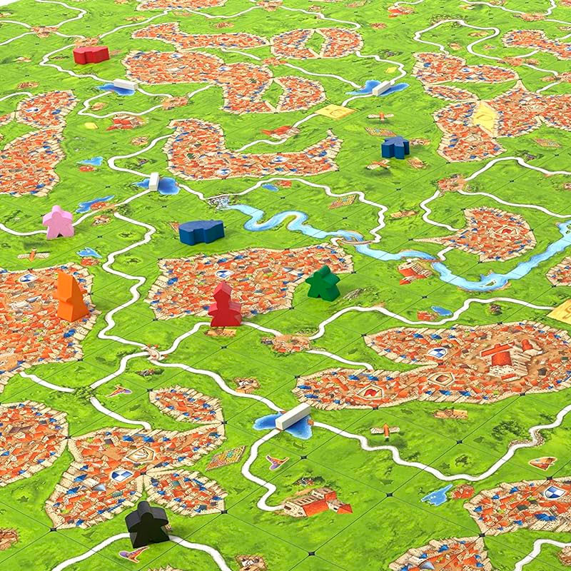 Carcassonne BIG BOX amb 11 expansions ed. 2022 - Joc de estratégia per a 6 jugadors