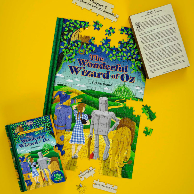 Puzle Llibre de 252 peces de doble cara - The Wonderful Wizard of Oz