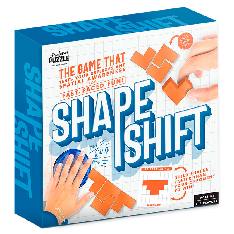 Shape Shift - juego de mesa de reflejos y agilidad mental para 2-4 jugadores