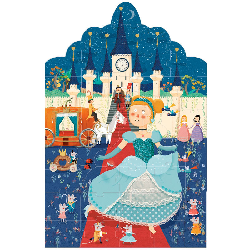 Once upon a time...My little Cinderella  - puzzle de 36 piezas