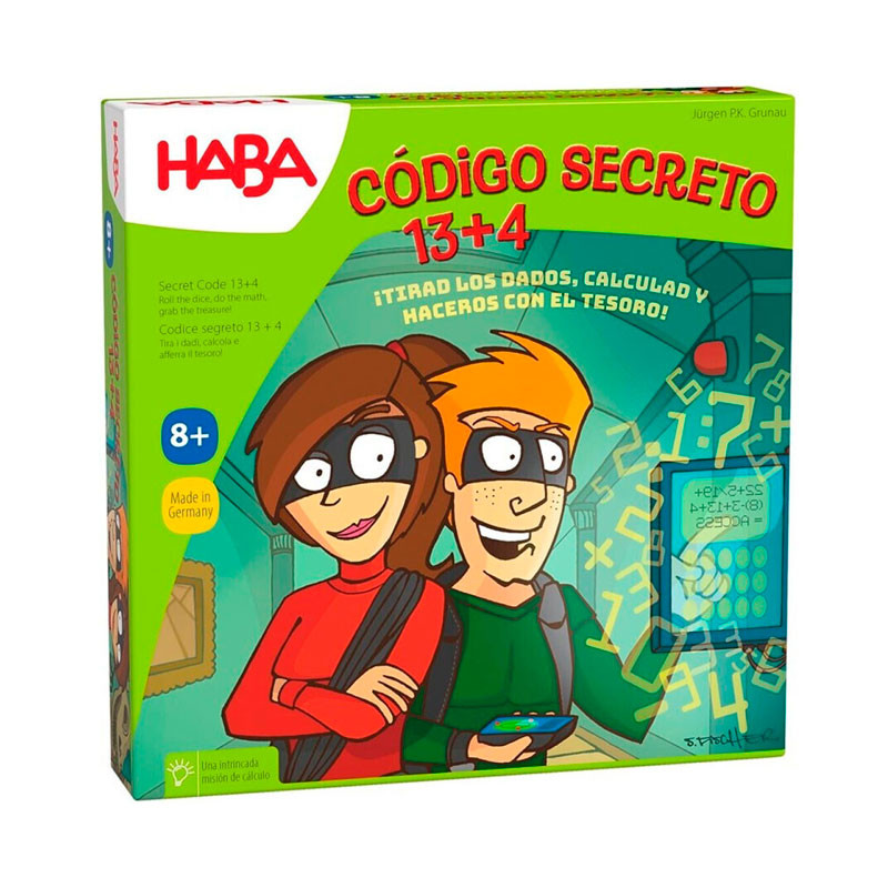 Código secreto 13+4 - Juego de cálculo mental en español