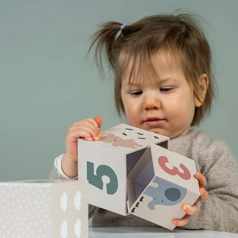 Caja Regalo Juega y Aprende - 4 juguetes de madera para bebés 12-18 meses