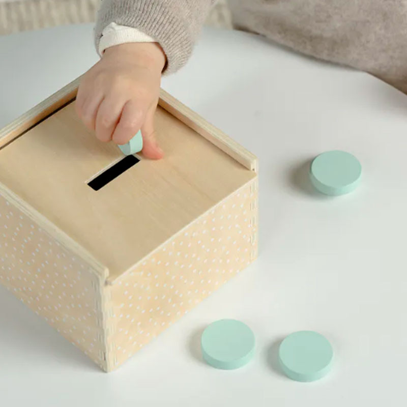 Caja Regalo Juega y Aprende - 4 juguetes de madera para bebés 12-18 meses