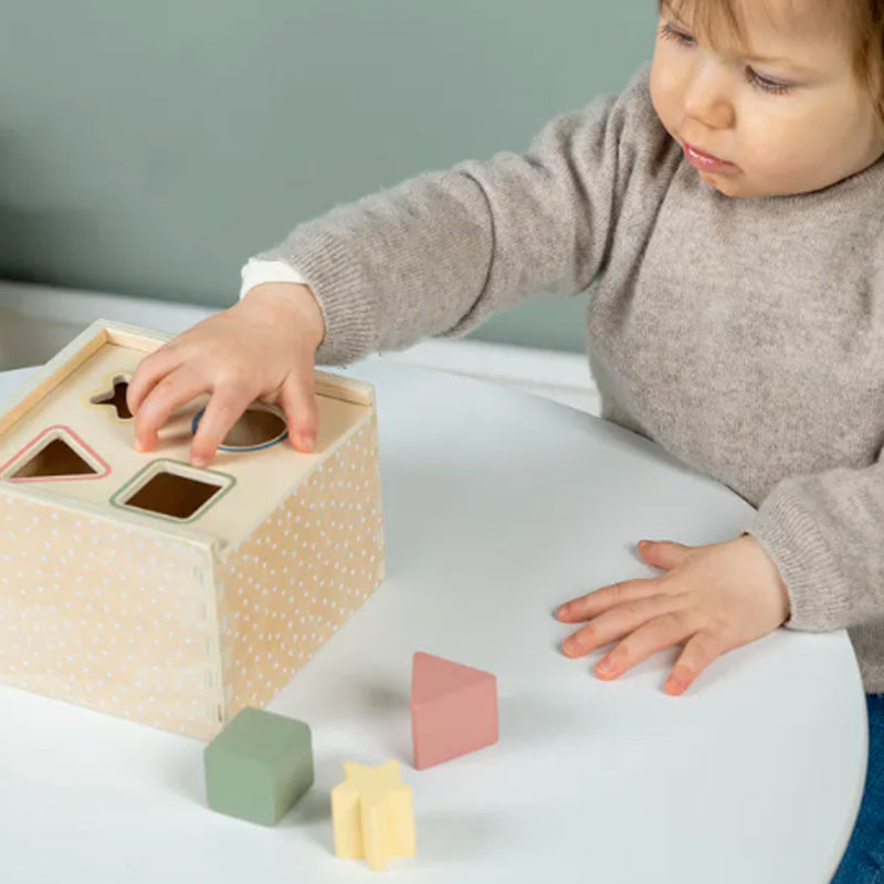 Caja Regalo Juega y Aprende - 4 juguetes de madera para bebés 12-18 meses