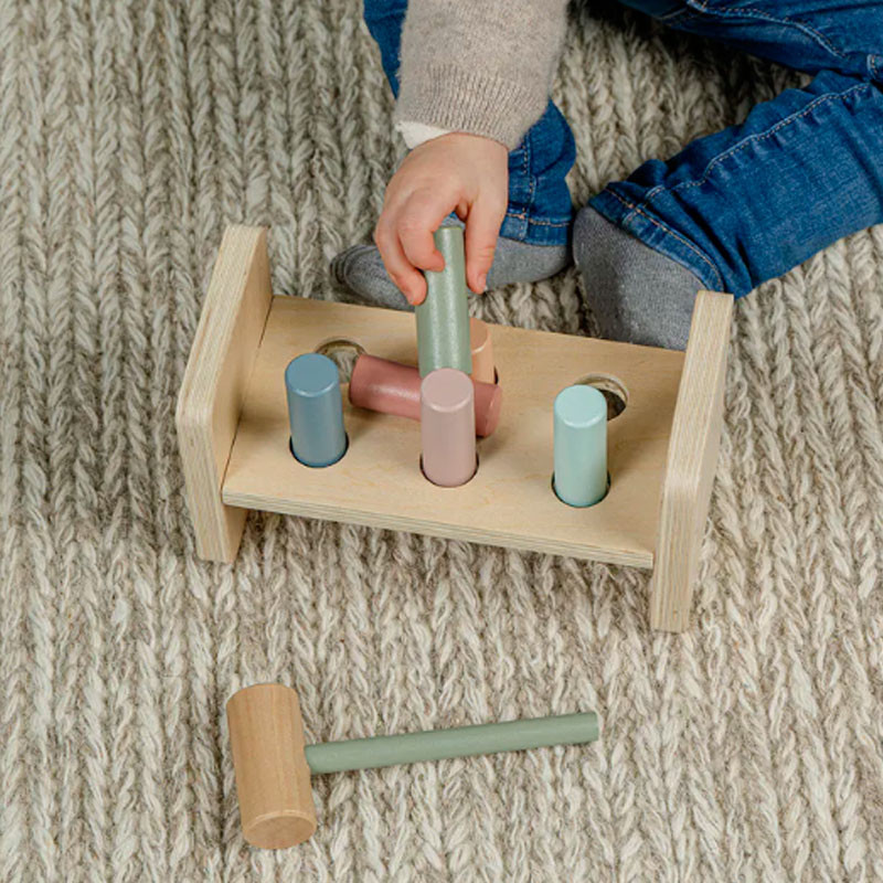 Caja Regalo Juega y Aprende - 4 juguetes de madera para bebés 12-18 meses