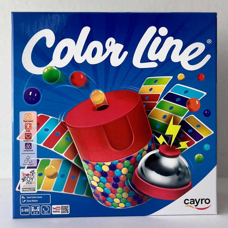 Color Line - juego de acción y rapidez para 2-4 jugadores