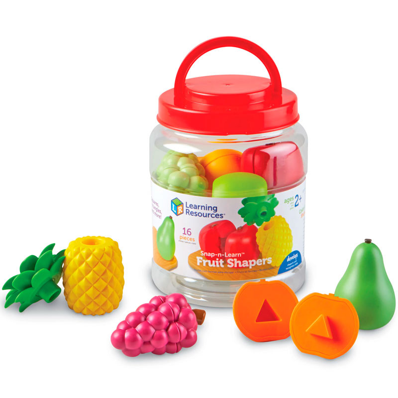 Fruites per a encaixar Snap-n-Learn - Formes i colors