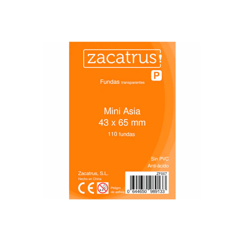 110 Fundes per a cartes P - Mini ASIA  (43 x 65 mm)