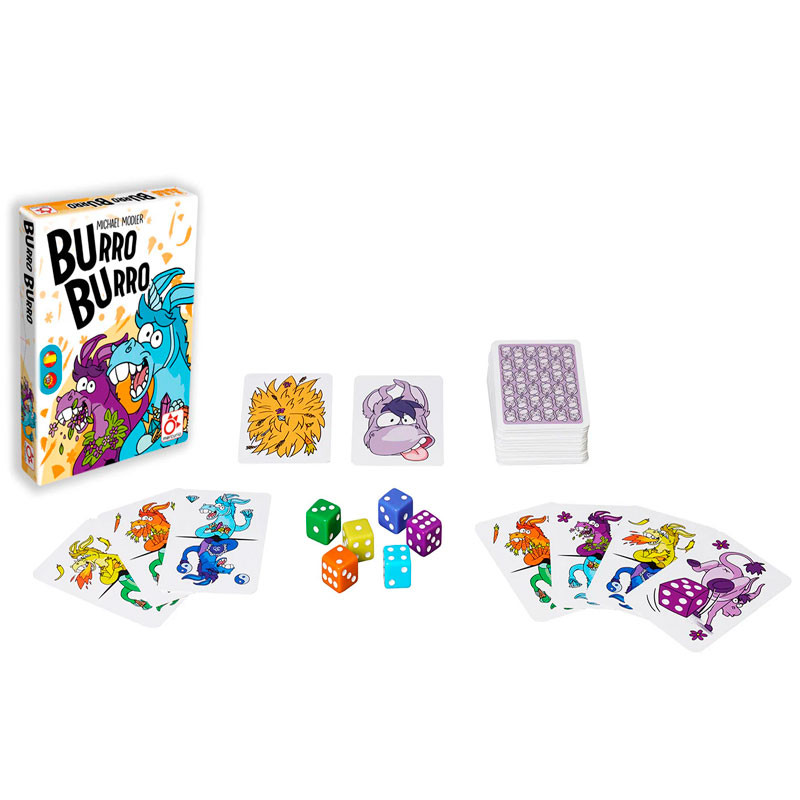 Ruc Burro - joc de cartes infantil per a 2-5 jugadors