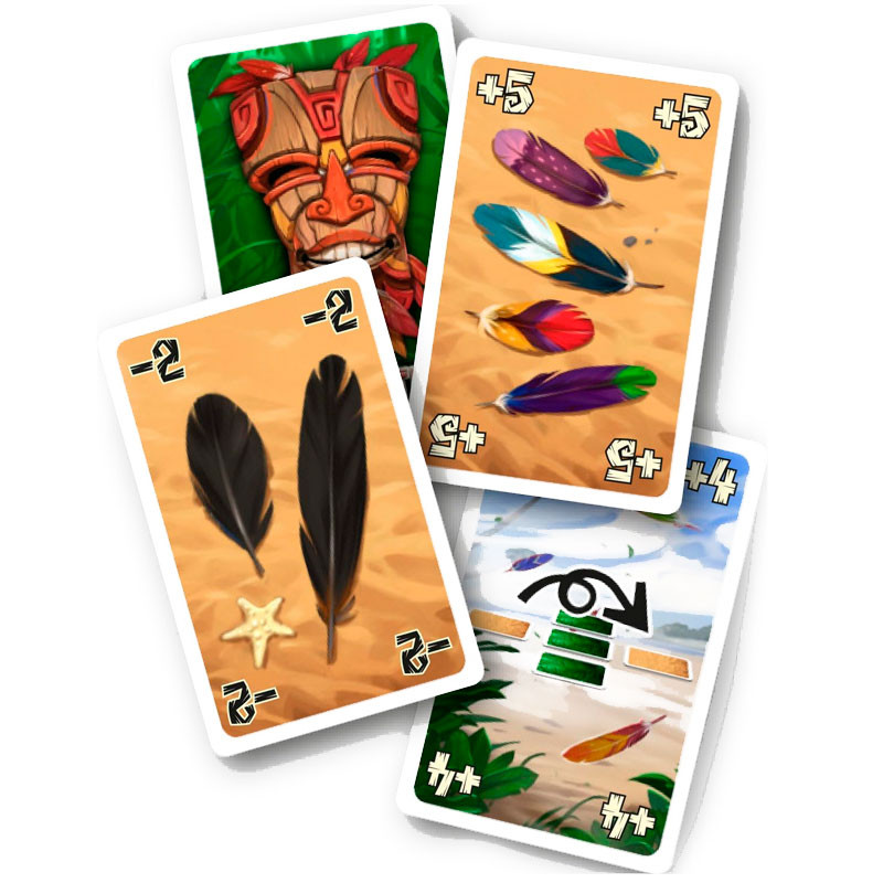 Samoa - joc de cartes d'estratègia, deducció i fatxendejo per a 2-4 jugadors