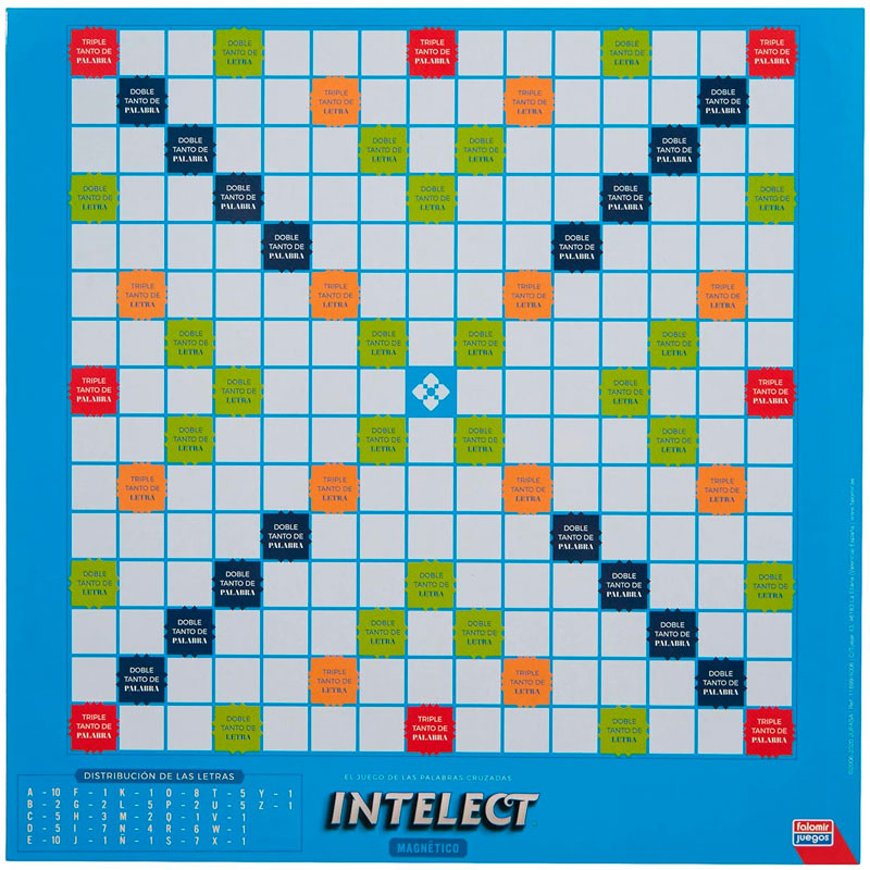 Intelect Magnético - El juego de las palabras cruzadas para 2-4 jugadores