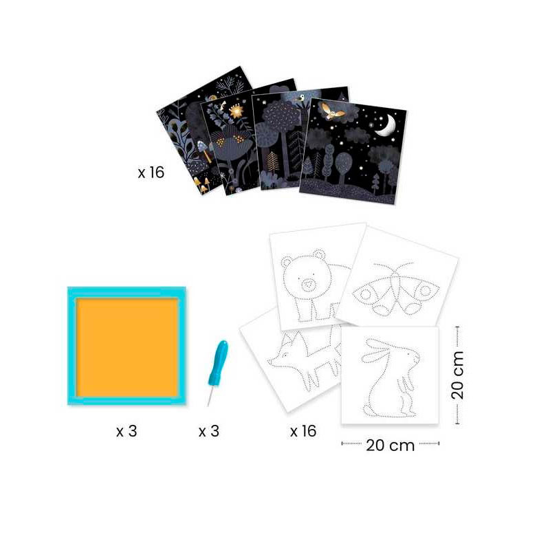 Picotage Apariciones - manualidades para perforar con punzón