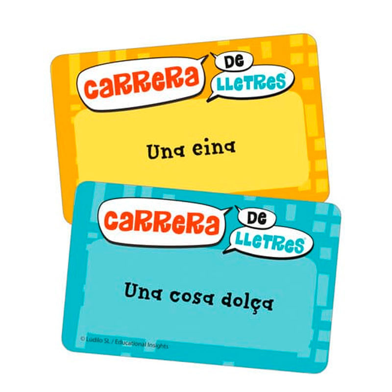 Carrera de Lletres CATALÀ - joc de vocabulari i paraules per a 2-8 jugadors