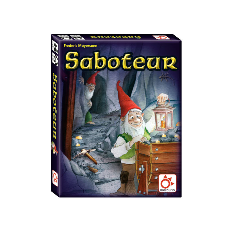 SABOTEUR - Juego de estrategia con cartas para 3-10 jugadores