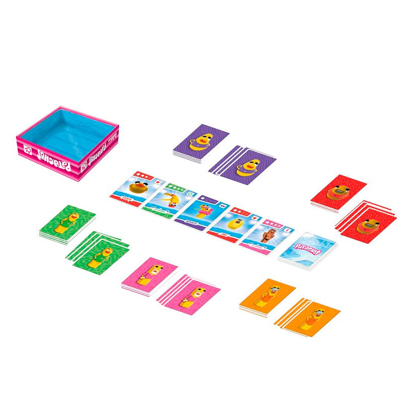 Patachof - divertido juego de cartas de habilidad con patatas saltadoras para 2-5 jugadores