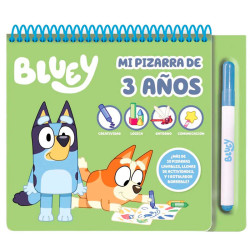 Mi Pizarra de 3 años Bluey - Libro borrable de actividades