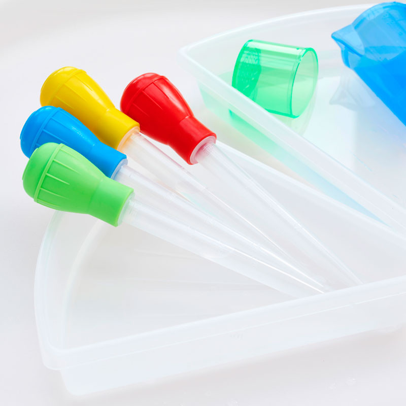 4 pipetas grandes (30 ml) para juegos de agua