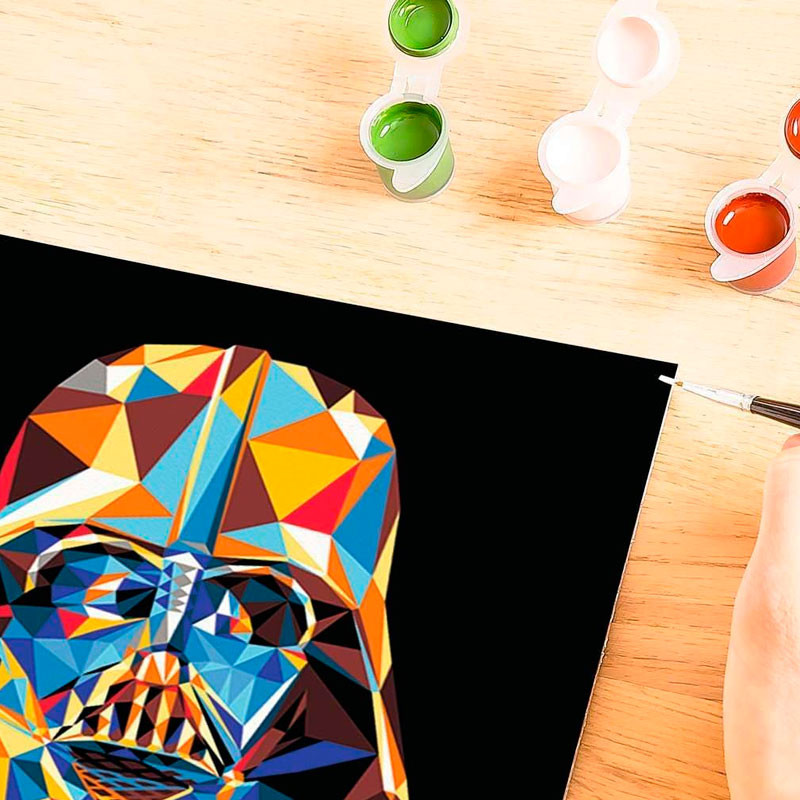 Kit para pintar por números CreArt - STAR WARS Darth Vader