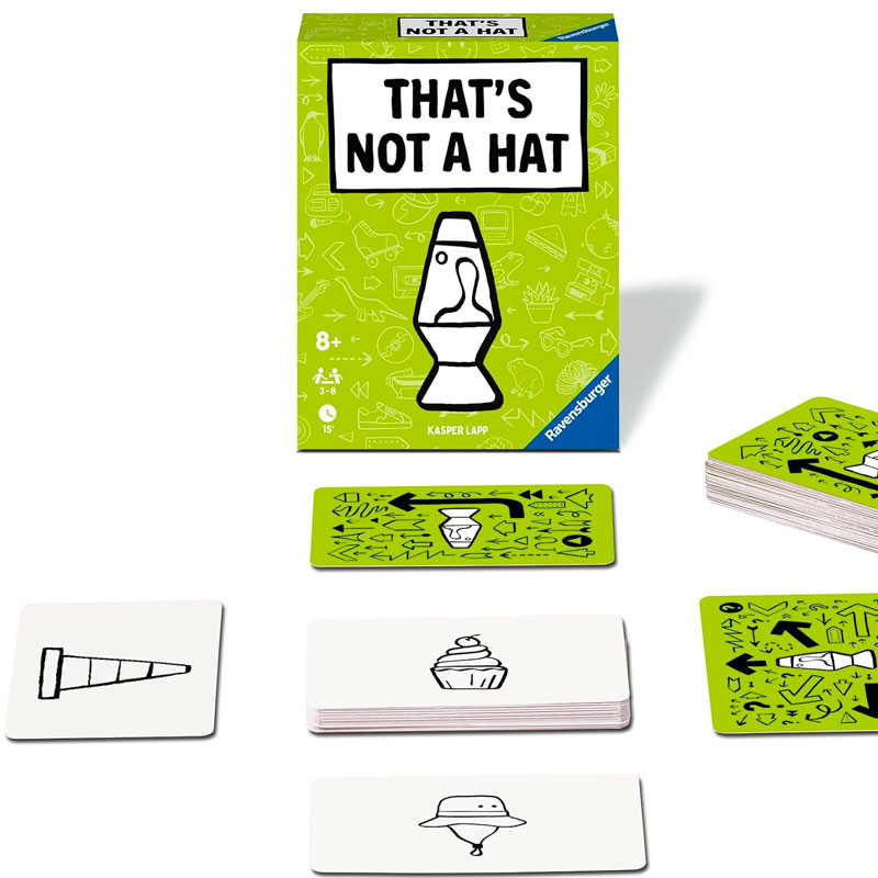 That's not a Hat 2 (verd) - original joc de memòria per a 3-8 jugadors