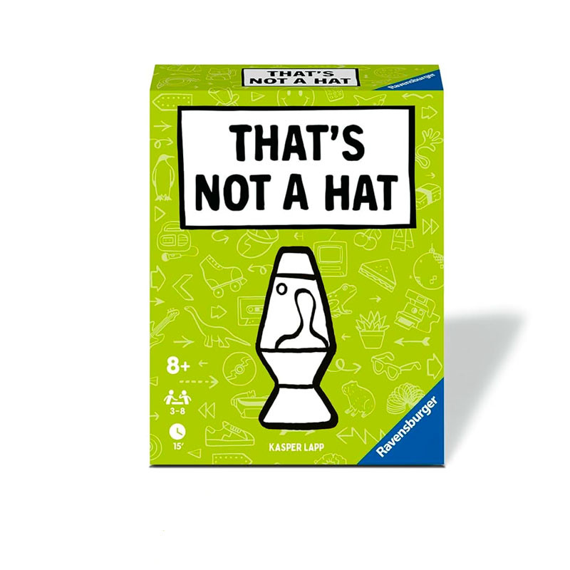 That's not a Hat 2 (verd) - original joc de memòria per a 3-8 jugadors