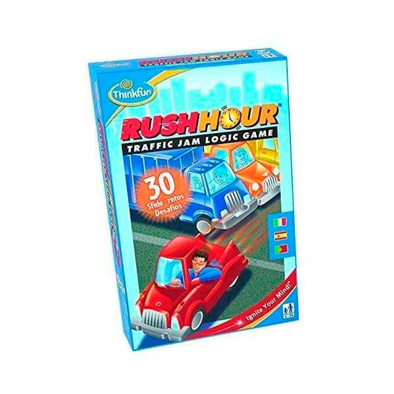 Rushhour Travel - juego magnético de viaje para 1 jugador