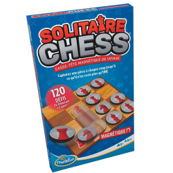 Solitaire Chess - juego magnético de viaje para 1 jugador