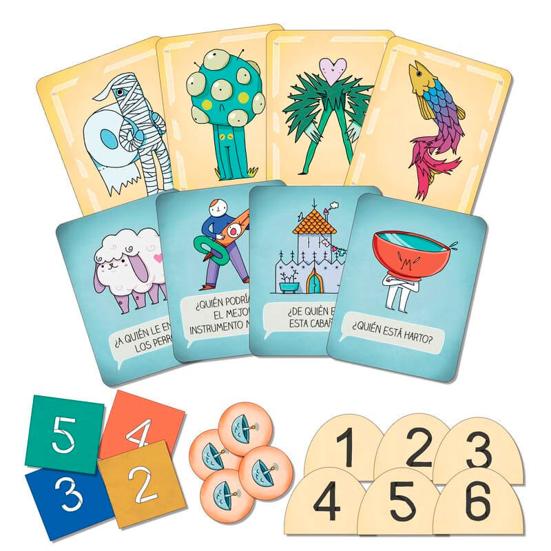 Quien Por Que Un Juego de Mesa Cooperativo de Misterio e Imaginacion de Ludilo envio 24 48 h kinuma