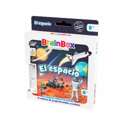 BrainBox POCKET El Espacio - juego de memoria y preguntas rápidas