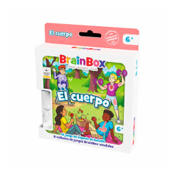 BrainBox POCKET El Cuerpo - juego de memoria y preguntas rápidas