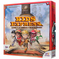 KIDS Express - trepidante juego de mesa infantil cooperativo para 2-4 jugadores