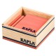 KAPLA color rosa - 40 placas de madera