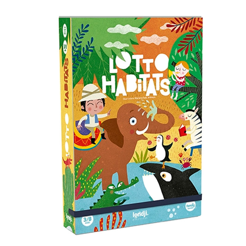 Lotto Hàbitats - Joc de loteria infantil