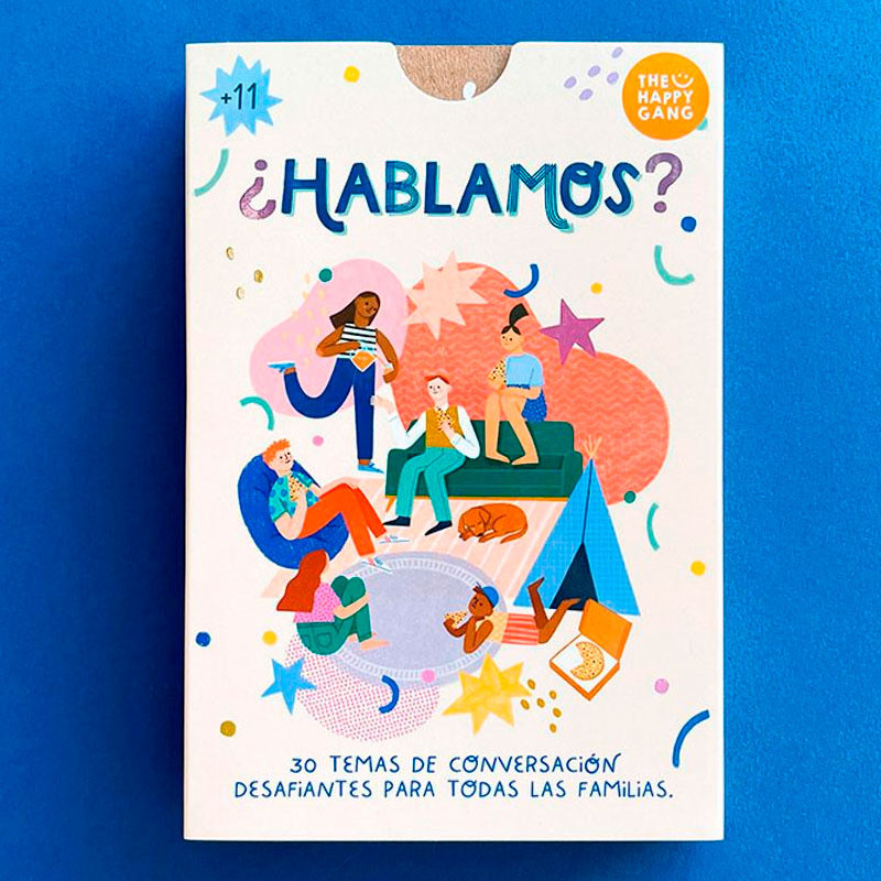 ¿Hablamos? 30 temas de conversación desafiantes para todas las familias - The Happy Gang