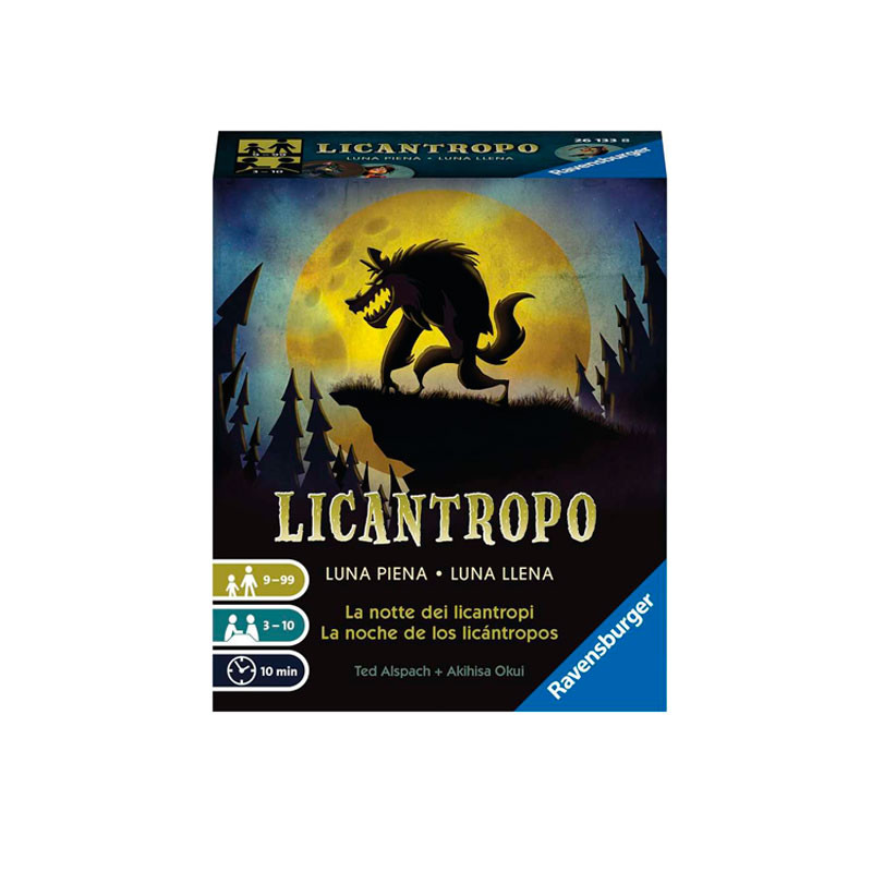 Licantropo · Luna Llena - Adictivo juego de roles ocultos para 3-10 jugadores