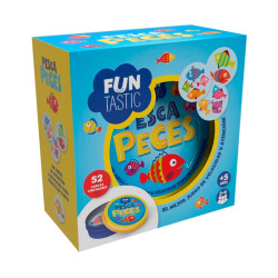 Cartas Funtastic PESCA PECES - Juego de velocidad y atención para 2-4 jugadores