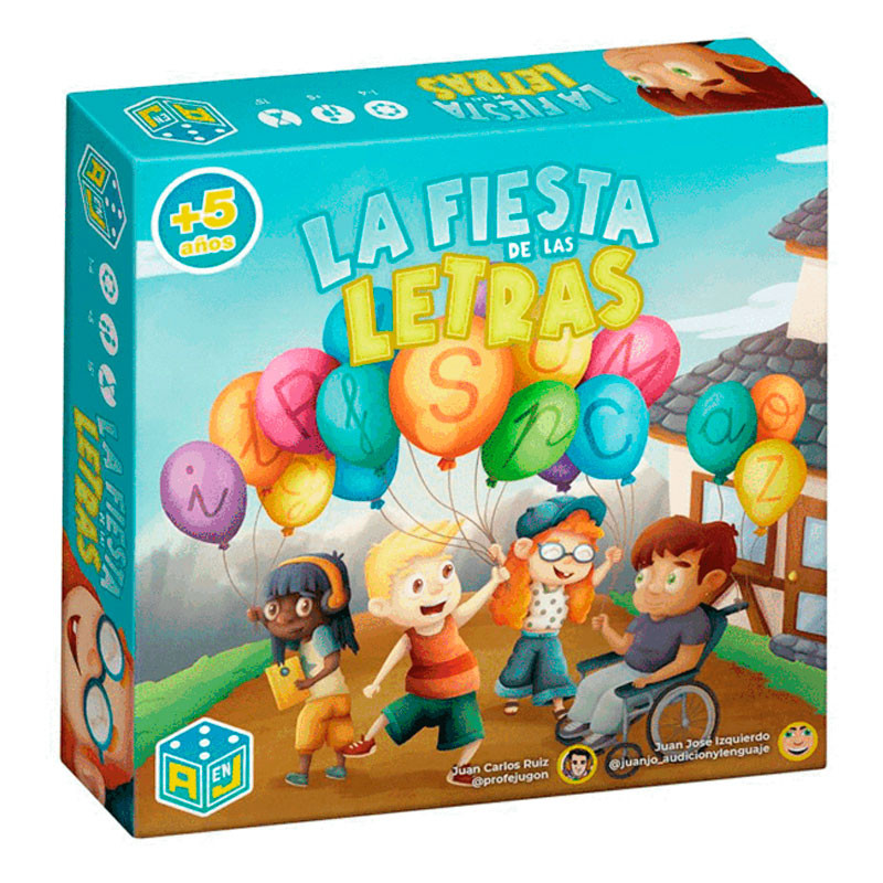 La Fiesta de las Letras - Juego para aprender a leer de Aula en Juego para 1-4 jugadores