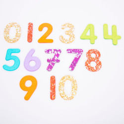 Rainbow Glitter Numbers -...