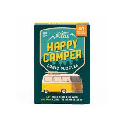 Happy Camper Logic Puzles - targetes amb reptes reutilitzables per a 1 jugador