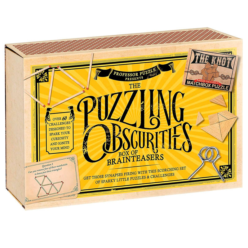 The Puzzling Obscurities - Colección de rompecabezas y retos con cerillas