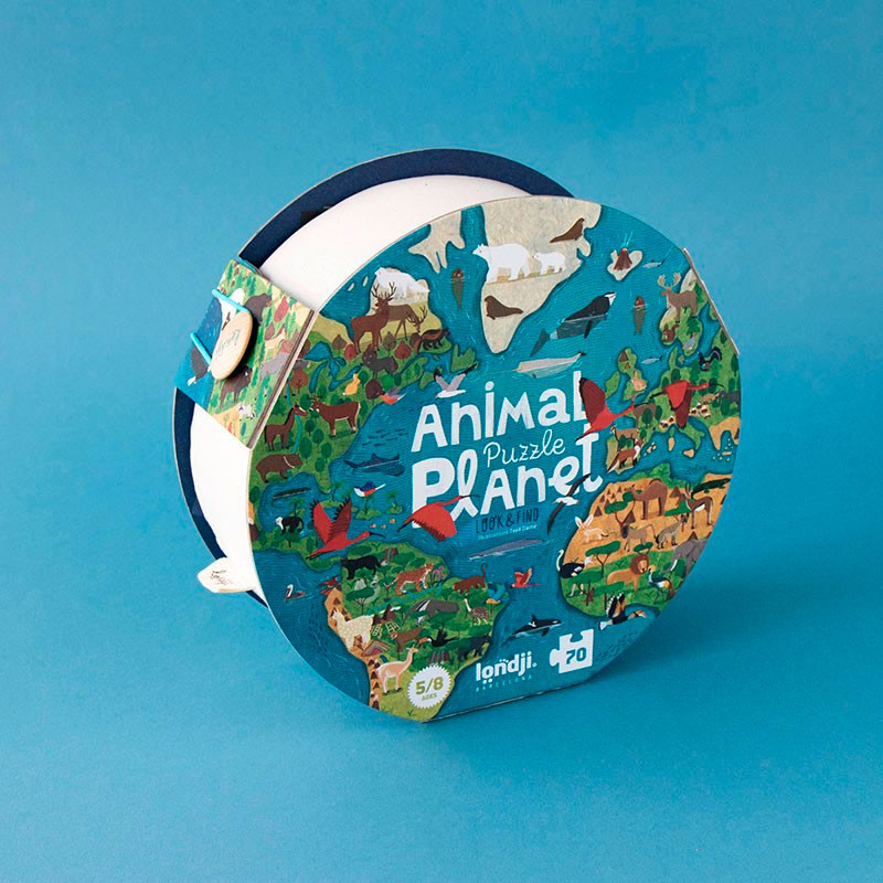 Puzzle Look & Find 70 piezas - Animal Planet