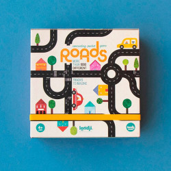 Roads POCKET: Carreteras - juego cooperativo familiar de viaje para 1-6 jugadores