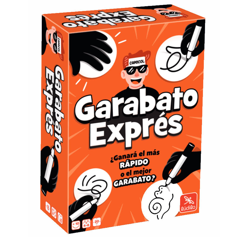 Garabato Exprés - Divertido Party Game para 4-6 jugadores