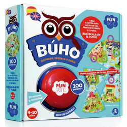 Búho 100 palabras - juego de mesa de observación y escucha  para 2-5 jugadores